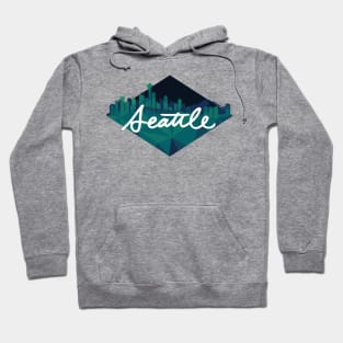 Seattle Geometric Skyline Hoodie